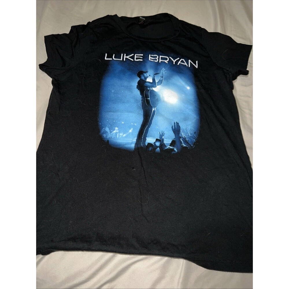 Luke Bryan Kill The Lights Tour T Shirt Size L Men's.